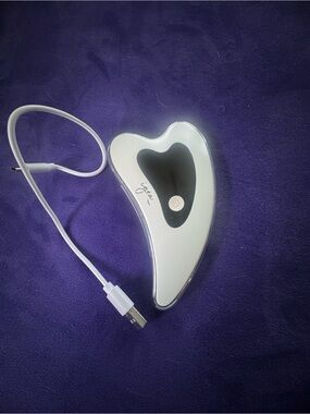 Red Light Facial Massager with USB Charger